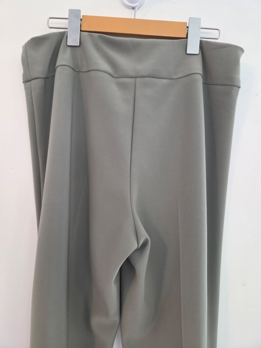 Joseph Ribkoff trousers/pants olive 12 green stretch work office capsule - Picture 3 of 6
